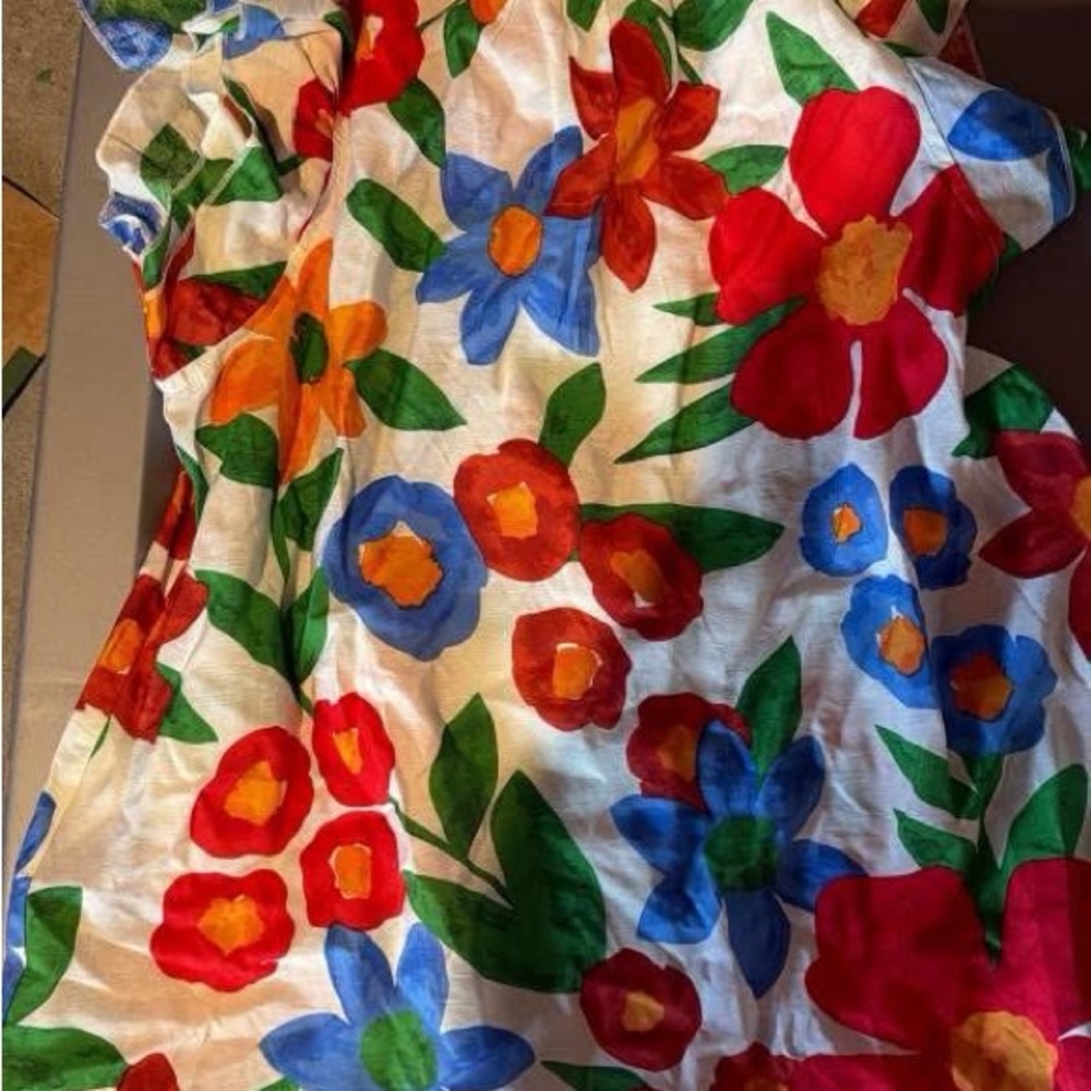 Floral Multicolor blouse (the mint julep boutique) - Picture 2 of 2